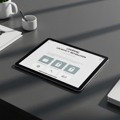 Digital checklist for locksmith preparation